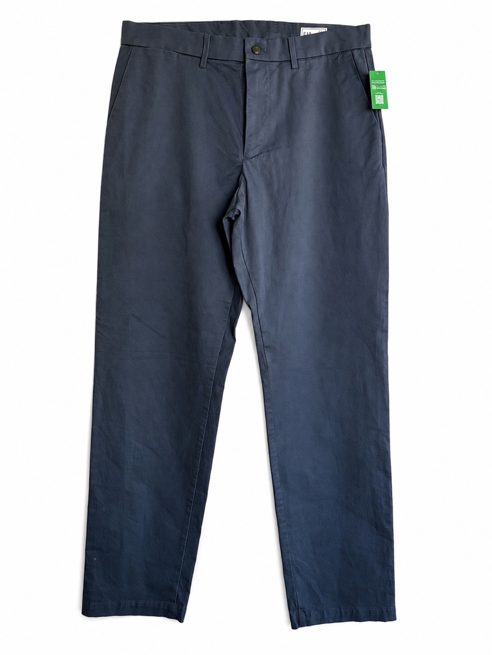 GAP Men’s Relaxed Fit Chino Pants Frozen Lake 33x34 NWT Preppy Classic